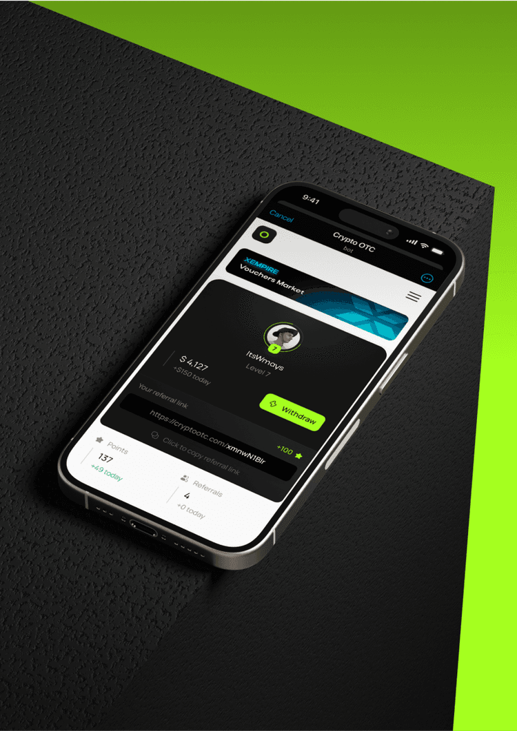 Дизайн Telegram mini app